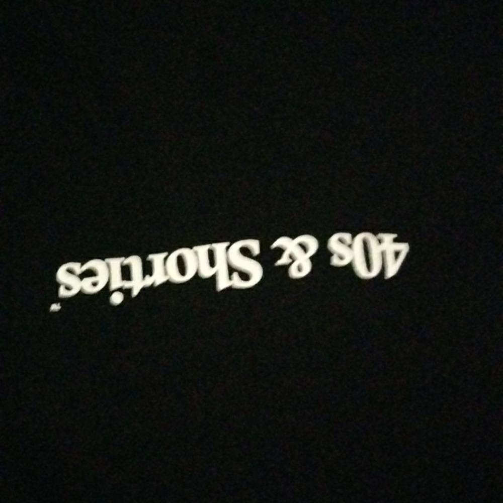 Upsidedown logo 40s & shorties